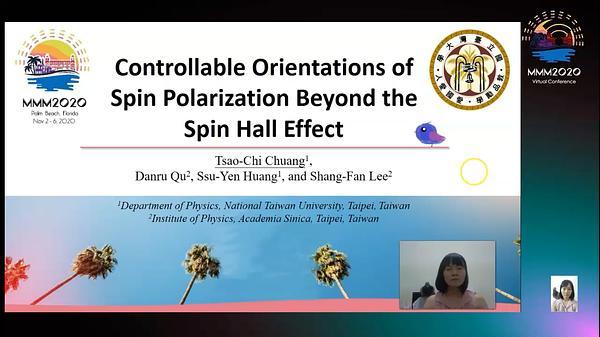 Controllable Orientations of Spin Polarization Beyond the Spin Hall Effect