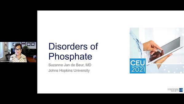 Disorders of Phosphate