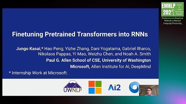 Finetuning Pretrained Transformers into RNNs