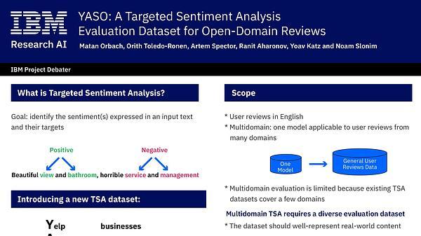 YASO: A Targeted Sentiment Analysis Evaluation Dataset for Open-Domain Reviews