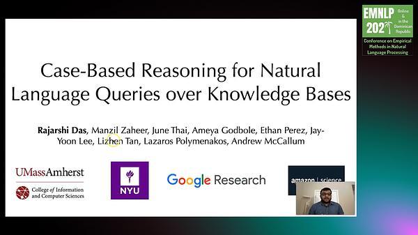Case-based Reasoning for Natural Language Queries over Knowledge Bases