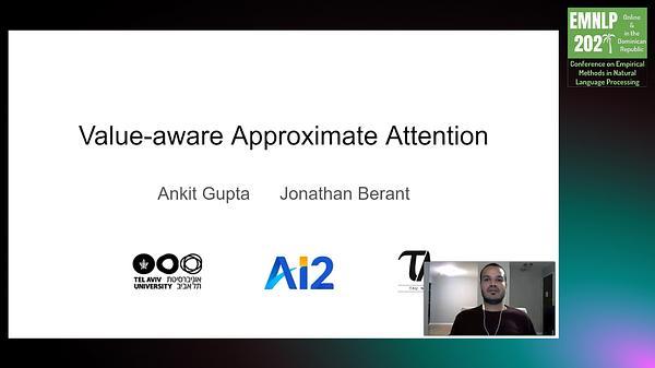 Value-aware Approximate Attention