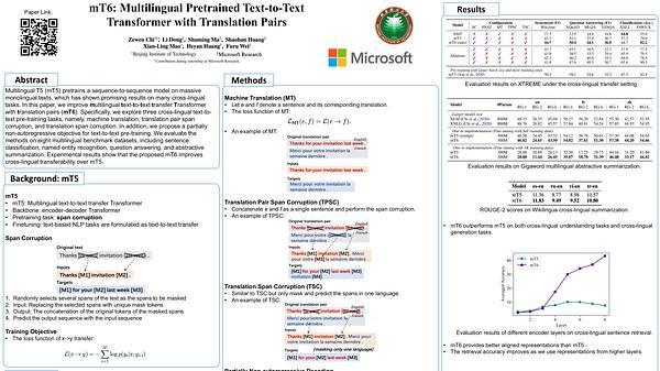 mT6: Multilingual Pretrained Text-to-Text Transformer with Translation Pairs