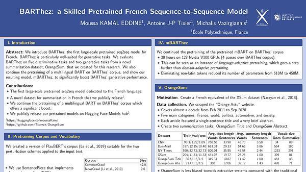 BARThez: a Skilled Pretrained French Sequence-to-Sequence Model