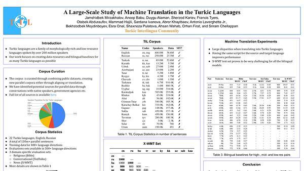 A Large-Scale Study of Machine Translation in Turkic Languages