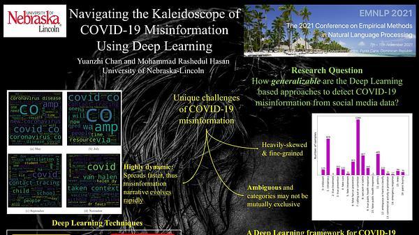 Navigating the Kaleidoscope of COVID-19 Misinformation Using Deep Learning