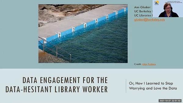 Data Engagement for the Data-Hesitant Library Worker;