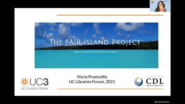 The FAIR Island Project: Advancing Optimal Open Data Policies and Practices;