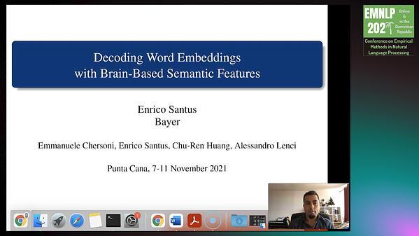Decoding Word Embeddings with Brain-Based Semantic Features