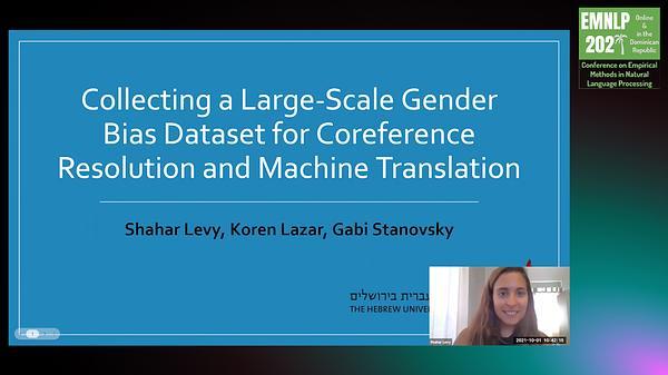 Collecting a Large-Scale Gender Bias Dataset for Coreference Resolution and Machine Translation
