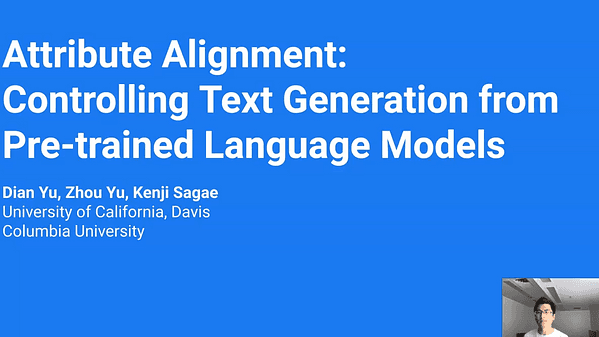 Attribute Alignment: Controlling Text Generation from Pre-trained Language Models