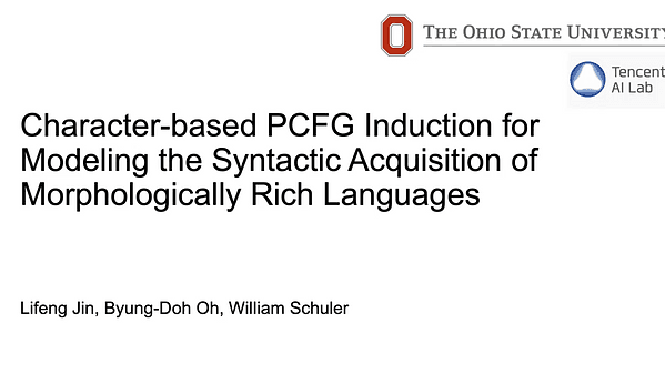 Character-based PCFG Induction for Modeling the Syntactic Acquisition of Morphologically Rich Languages
