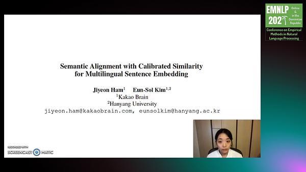 Semantic Alignment with Calibrated Similarity for Multilingual Sentence Embedding