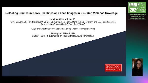 Detecting Frames in News Headlines and Lead Images in U.S. Gun Violence Coverage