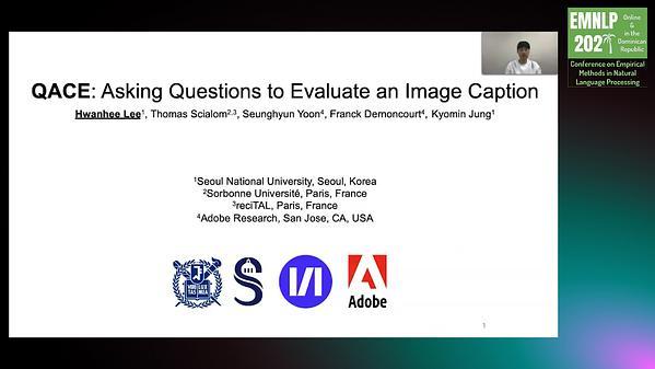 QACE: Asking Questions to Evaluate an Image Caption