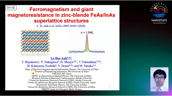Ferromagnetism and giant magnetoresistance in zinc-blende FeAs/InAs superlattice structures