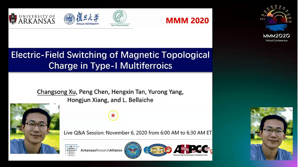 Electric-Field Switching of Magnetic Topological Charge in Type-I Multiferroics