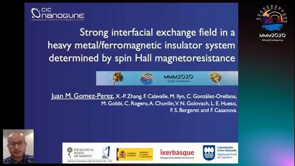 Strong Interfacial Exchange Field in a Heavy Metal/Ferromagnetic Insulator System Determined by Spin Hall Magnetoresistance