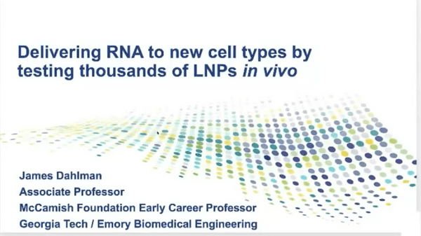 Delivering RNA drugs outside the liver using DNA barcoded lipid nanoparticles