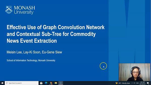 Effective Use of Graph Convolution Network and Contextual Sub-Tree for Commodity News Event Extraction