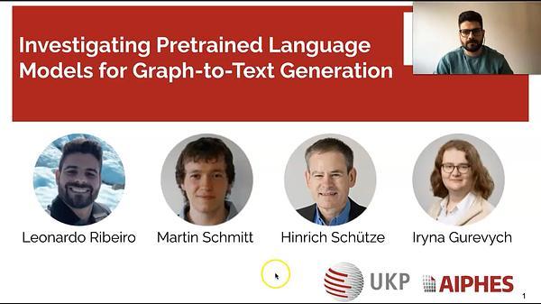 Investigating Pretrained Language Models for Graph-to-Text Generation
