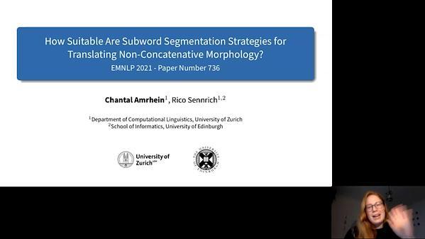 How Suitable Are Subword Segmentation Strategies for Translating Non-Concatenative Morphology?