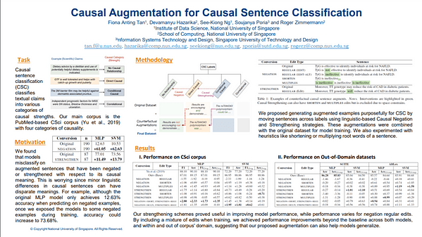 Causal Augmentation for Causal Sentence Classification