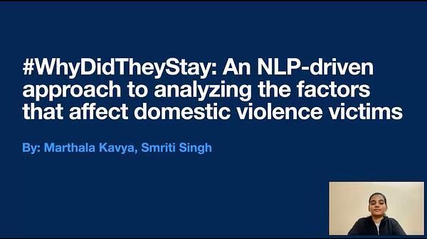 #WhyDidTheyStay: An NLP-driven approach to analyzing the factors that affect domestic violence victims