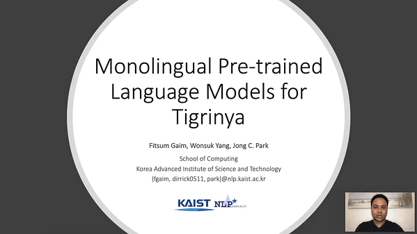 Monolingual Pre-Trained Language Models for Tigrinya