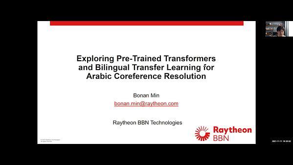Exploring Pre-Trained Transformers and Bilingual Transfer Learning for Arabic Coreference Resolution