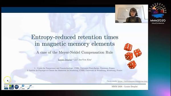 Entropy-Reduced Retention Times in Magnetic Memory Elements: A Case of the Meyer-Neldel Compensation Rule