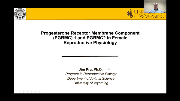 Progesterone Receptor Membrane Component (PGRMC) 1 and PGRMC2 in Female Reproductive Physiology