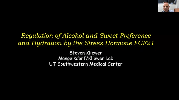 Regulation of Alcohol and Sweet Preference and Hydration by the Stress Hormone FGF21