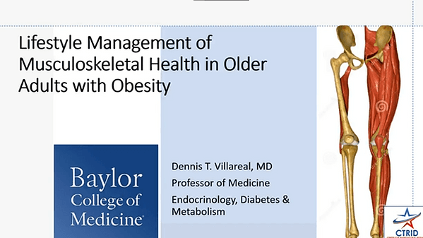 Lifestyle Management of Musculoskeletal Health in Older Adults with Obesity