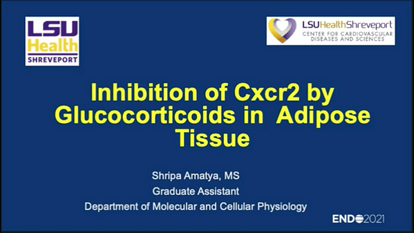 Inhibition of Cxcr2 by Glucocorticoids in Adipose Tissue