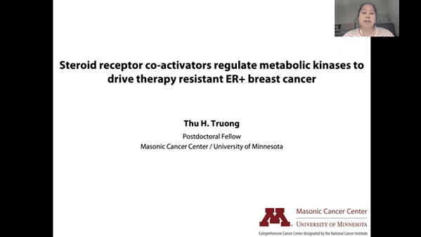 Steroid Receptor Co-Activators Regulate Metabolic Kinases to Drive Therapy Resistant ER+ Breast Cancer