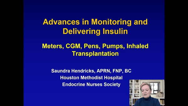 Advances in Monitoring and Delivering InsulinMeters, CGM, Pens, Pumps, Inhaled Transplantation