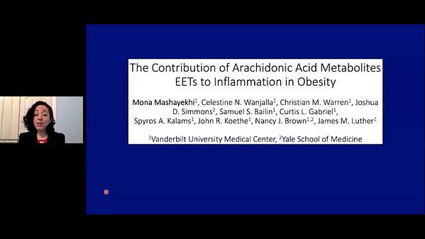 The Contribution of Arachidonic Acid Metabolites EETs to Inflammation in Obesity