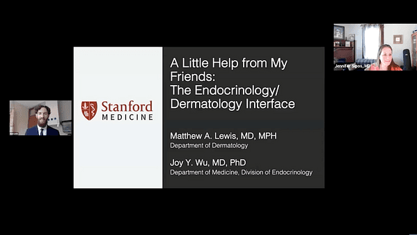 A Little Help From My Friends: The Endocrinology-Dermatology Interface - How Do We Help Each Other?