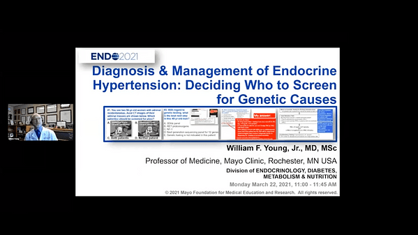 Diagnosis and Management of Endocrine Hypertension: Deciding Who To Screen for Genetic Causes