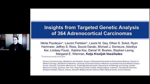 Insights From Targeted Genetic Analysis of 364 Adrenocortical Carcinomas