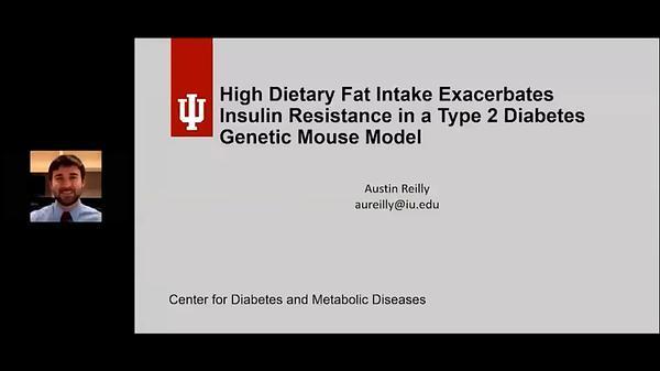 High Dietary Fat Intake Exacerbates Insulin Resistance in a Type 2 Diabetes Genetic Mouse Model