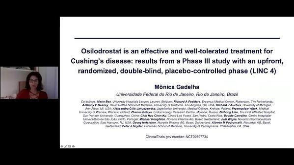 Osilodrostat Is an Effective and Well-Tolerated Treatment for Cushing's Disease (CD): Results From a Phase III Study With an Upfront, Randomized, Double-Blind, Placebo-Controlled Phase (LINC 4)