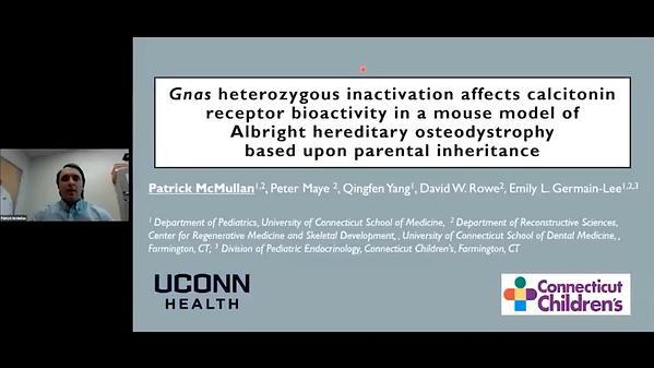 Gnas Heterozygous Inactiviation Affects Calcitonin Receptor Bioactivity in a Mouse Model of Albright Hereditary Osteodystrophy based upon Parental Inheritance