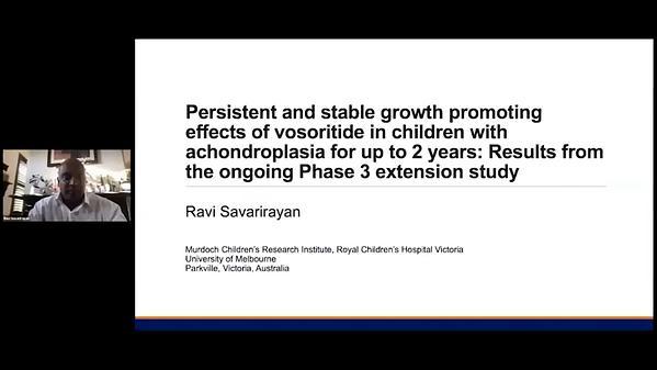 Persistent and stable growth promoting effects of vosoritide in children with achondorplasia for up to 2 years: Results from the ongoing Phase 3 extension study