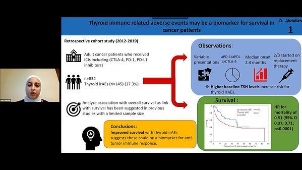 Thyroid Immune Related Adverse Events May Be a Biomarker for Survival in Cancer Patients