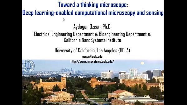 Toward a Thinking Microscope: Deep Learning-Enabled Computational Microscopy and Sensing