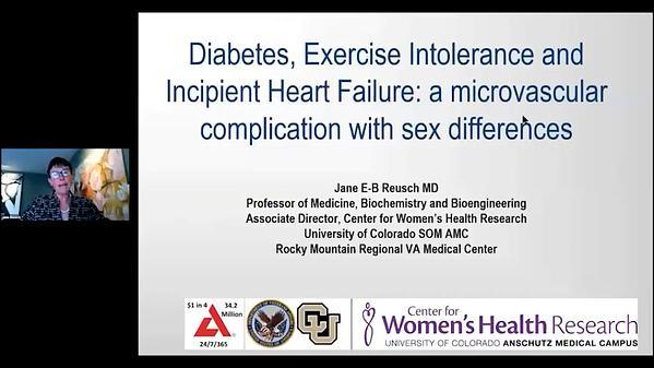 Diabetes, Exercise Intolerance and Incipient Heart Failure: a microvascular complication with sex differences