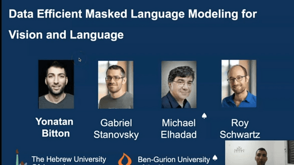 Data Efficient Masked Language Modeling for Vision and Language