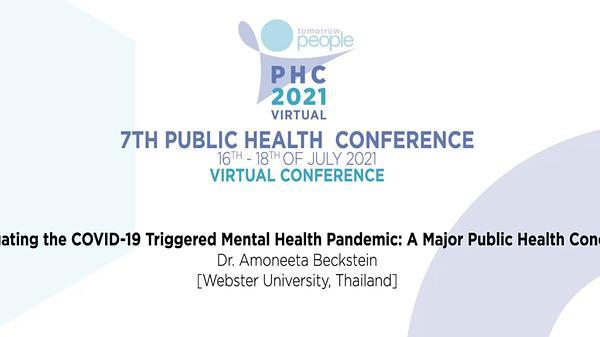 Mitigating the COVID-19 Triggered Mental Health Pandemic: A Major Public Health Concern